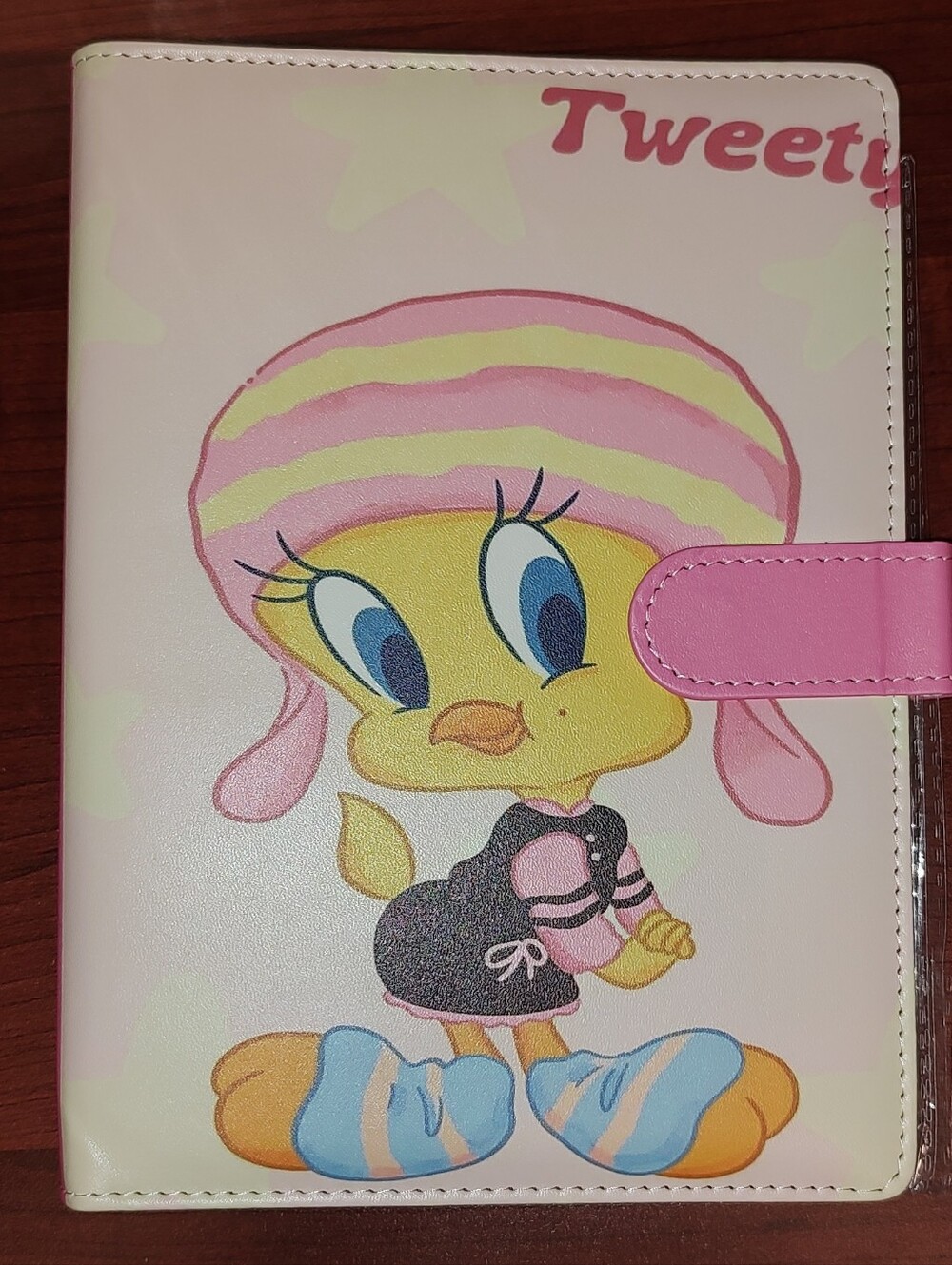 New! A5 Tweety Bird Binder Notebook With Paper, Divider Set